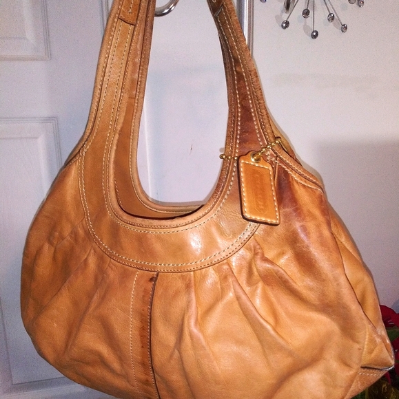 Coach Hobo leather bag - Picture 1 of 11
